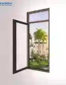 CỬA SỔ NHÔM MỞ QUAY LẬT TRONG 