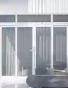 CỬA ĐI uPVC 4 CÁNH XẾP TRƯỢT