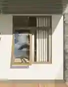 CỬA SỔ uPVC MỞ HẤT