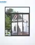 CỬA SỔ NHÔM 2 CÁNH MỞ TRƯỢT