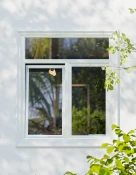 CỬA SỔ uPVC 2 CÁNH MỞ QUAY LẬT TRONG