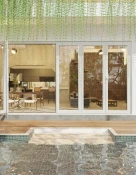 CỬA ĐI uPVC 6 CÁNH XẾP TRƯỢT