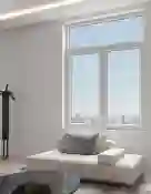 CỬA SỔ uPVC 2 CÁNH MỞ QUAY LẬT TRONG