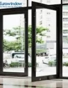 Cửa bản lề sàn tự động
