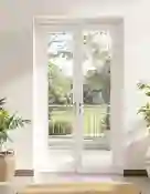 CỬA ĐI uPVC 2 CÁNH MỞ QUAY NGOÀI