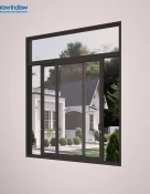 CỬA SỔ NHÔM 2 CÁNH MỞ TRƯỢT