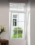 CỬA SỔ uPVC 1 CÁNH MỞ QUAY TRONG