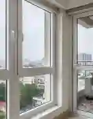 CỬA SỔ uPVC 2 CÁNH MỞ QUAY LẬT TRONG