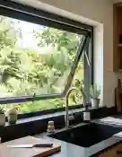 CỬA SỔ uPVC MỞ HẤT