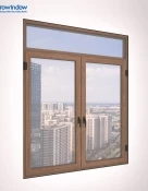 CỬA SỔ NHÔM 2 CÁNH MỞ QUAY TRONG