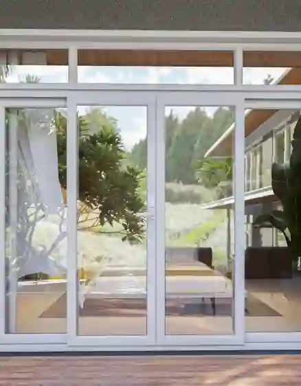 CỬA ĐI uPVC 4 CÁNH XẾP TRƯỢT