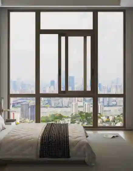 CỬA SỔ NHÔM 2 CÁNH MỞ TRƯỢT