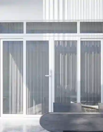 CỬA ĐI uPVC 4 CÁNH XẾP TRƯỢT