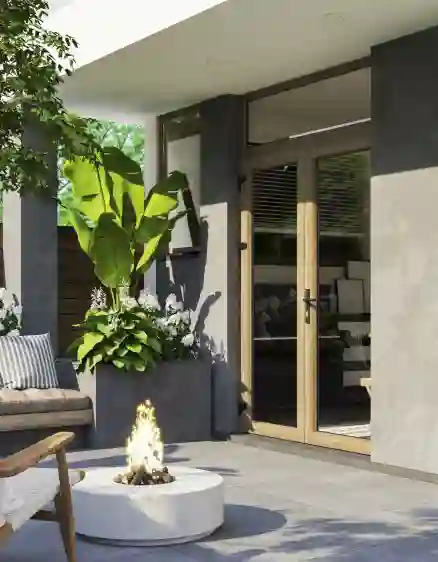 CỬA ĐI uPVC 2 CÁNH MỞ QUAY NGOÀI