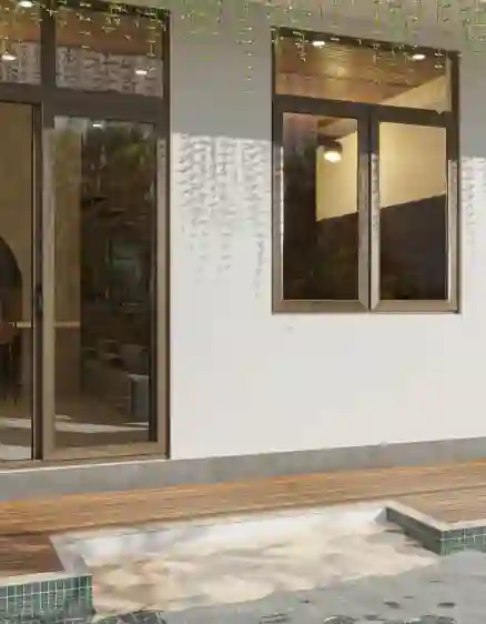 CỬA SỔ uPVC MỞ HẤT