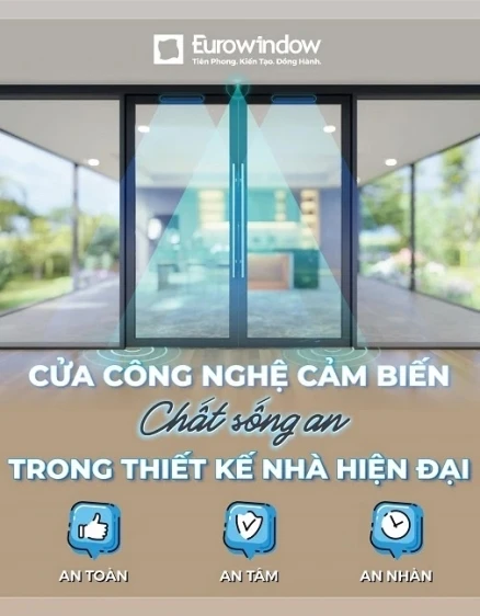 Cửa bản lề sàn tự động