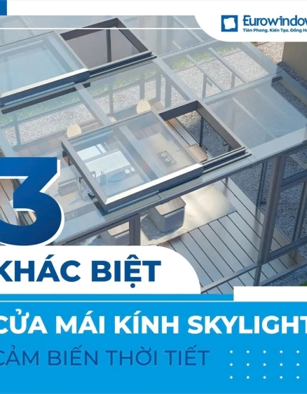 Cửa mái kính Skylight Eurowindow