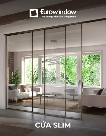 Cửa nhôm Slim Eurowindow
