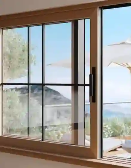 CỬA SỔ MỞ TRƯỢT uPVC 2 CÁNH