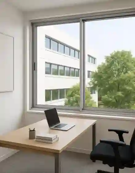 CỬA SỔ MỞ TRƯỢT uPVC 2 CÁNH