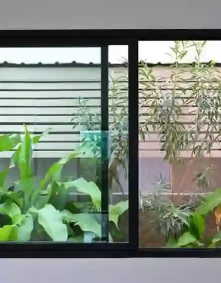 CỬA SỔ MỞ TRƯỢT uPVC 2 CÁNH