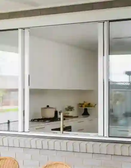 CỬA SỔ MỞ TRƯỢT uPVC 4 CÁNH