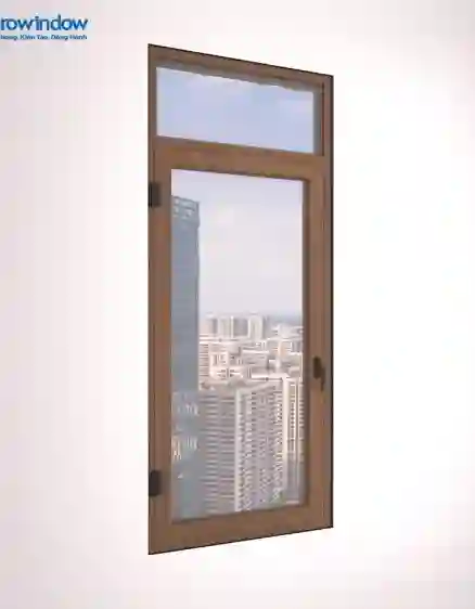CỬA SỔ NHÔM 1 CÁNH MỞ QUAY TRONG