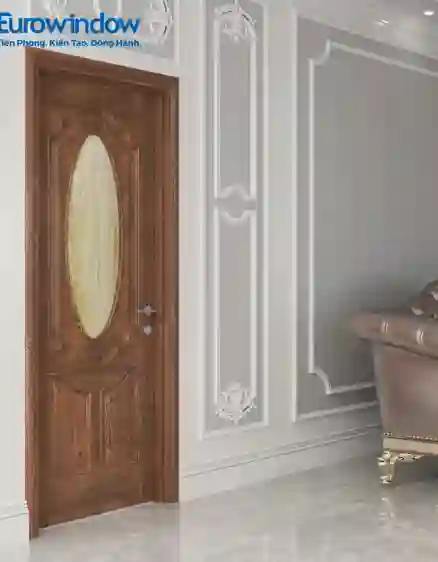 CỬA GỖ TỰ NHIÊN 2 CÁNH