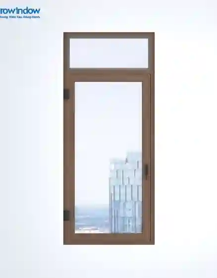 CỬA SỔ NHÔM 1 CÁNH MỞ QUAY TRONG