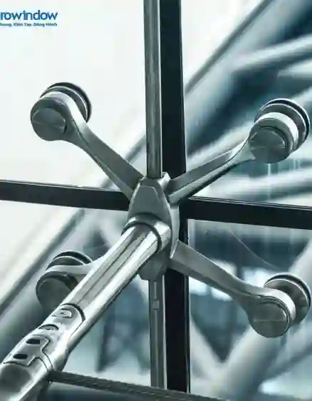 VÁCH NHÔM KÍNH LỚN HỆ SPIDER 
