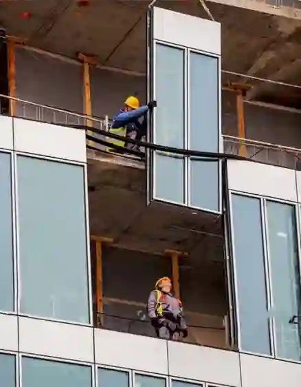 VÁCH NHÔM KÍNH LỚN HỆ UNITIZED