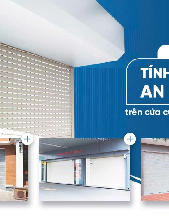 Cửa cuốn nhôm khe thoáng
