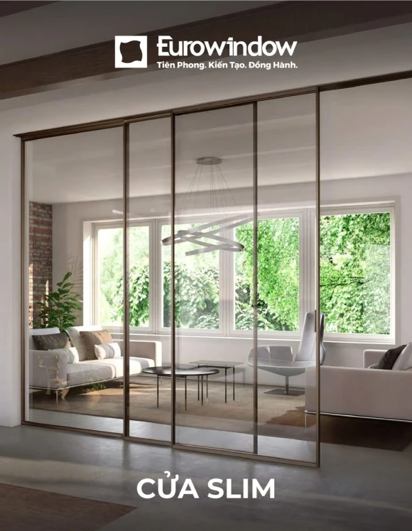 Cửa nhôm Slim Eurowindow