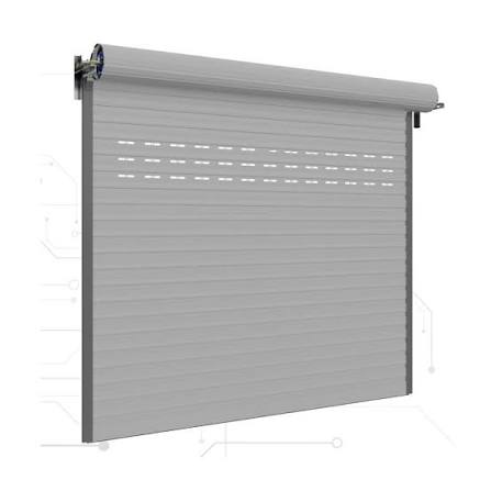 ửa cuốn nhôm khe thoáng