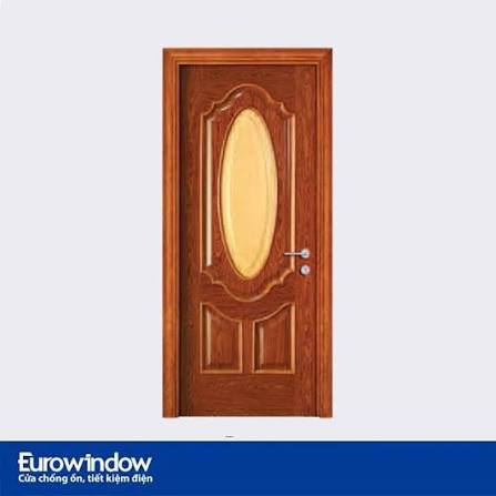 Cửa gỗ ghép thanh 1 cánh
