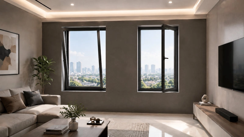 cửa sổ mở tự động