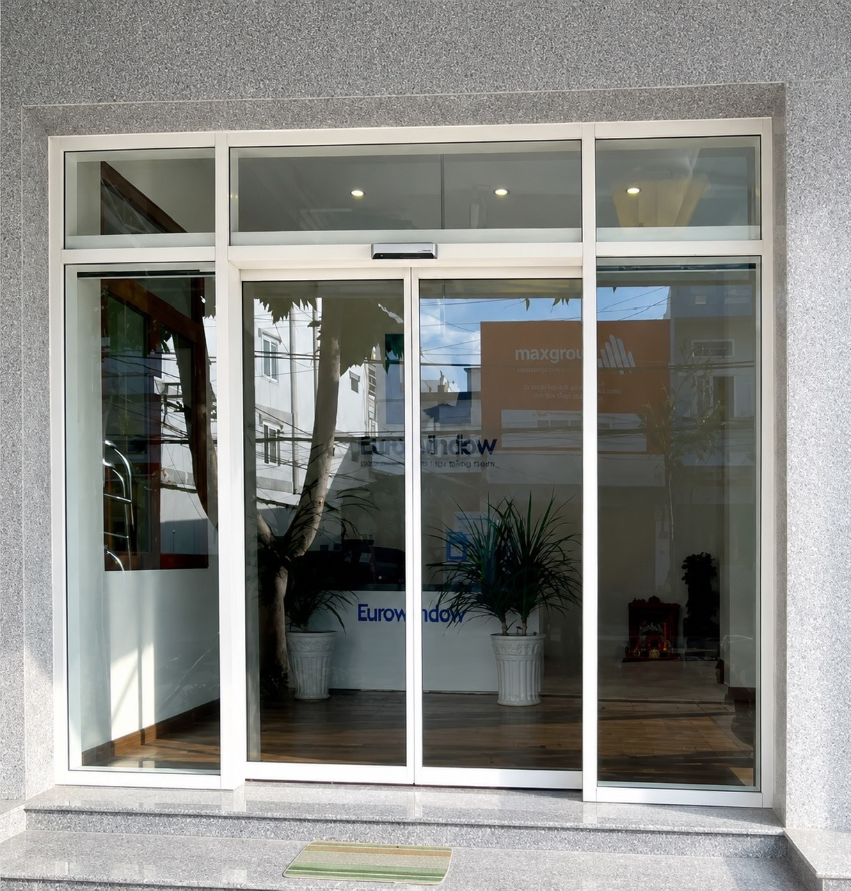 Cửa trượt tự động 2 cánh