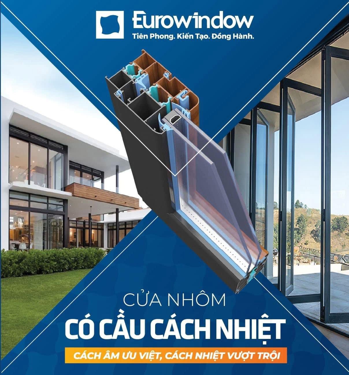 Cửa cách âm cách nhiệt Eurowindow