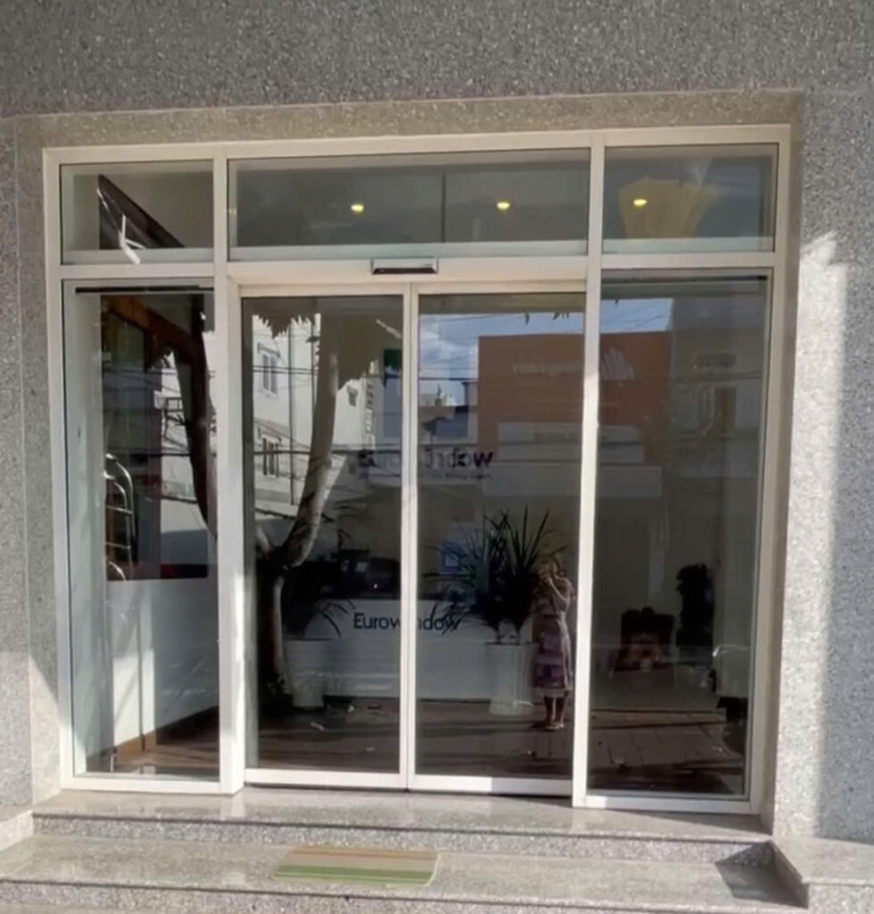 Cửa nhôm trượt tự động Eurowindow