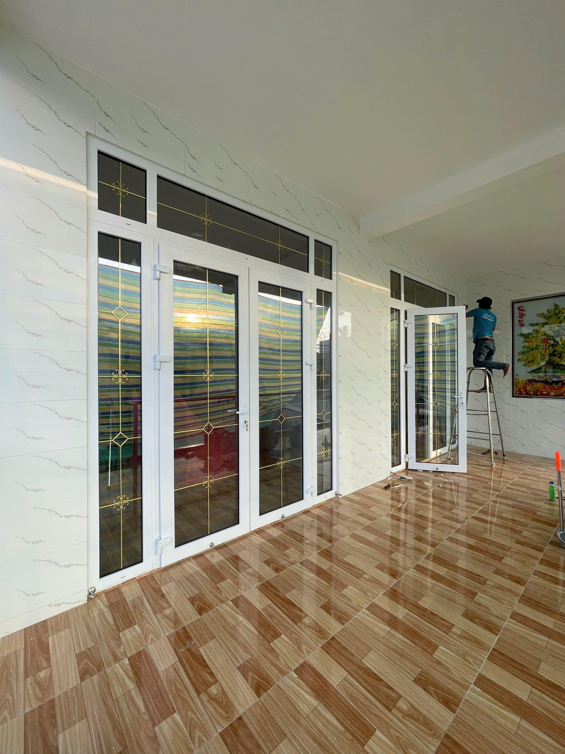 cửa nhựa uPVC Eurowindow 2 cánh